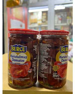 Вяленые помидоры Burcu томаты сушёные в масле Турция 300г
