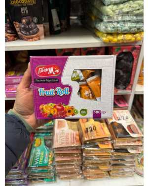 ПАСТИЛА ФРУКТОВАЯ Натуральный без сахара, БЕЗ ГМО Fruity Иран 500г