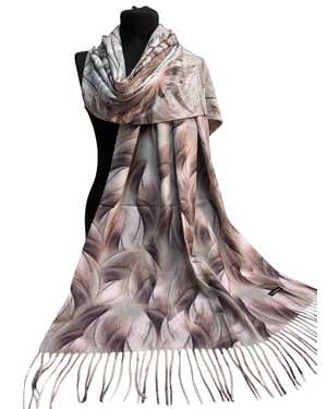 ПАЛАНТИН СОСТАВ: 100% CASHMERE РАЗМЕР: 75*180 CM