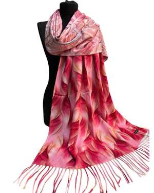 ПАЛАНТИН СОСТАВ: 100% CASHMERE РАЗМЕР: 75*180 CM