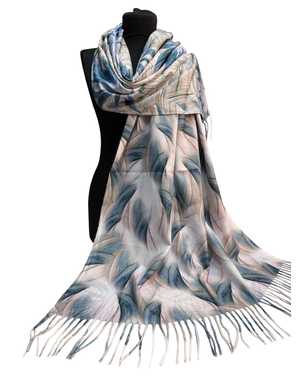 ПАЛАНТИН СОСТАВ: 100% CASHMERE РАЗМЕР: 75*180 CM