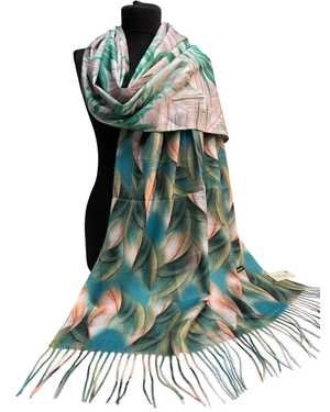 ПАЛАНТИН СОСТАВ: 100% CASHMERE РАЗМЕР: 75*180 CM