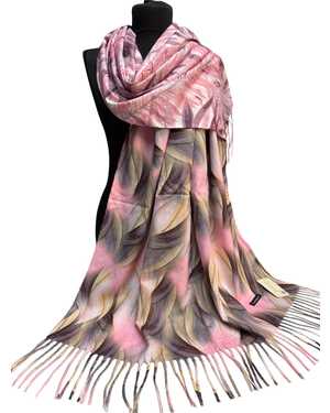 ПАЛАНТИН СОСТАВ: 100% CASHMERE РАЗМЕР: 75*180 CM