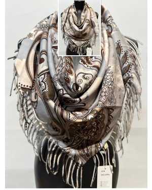 ПЛАТОК СОСТАВ: 100% CASHMERE РАЗМЕР: 110*110 CM