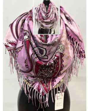 ПЛАТОК СОСТАВ: 100% CASHMERE РАЗМЕР: 110*110 CM