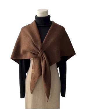 ШАРФ СОСТАВ: 80% ВИСКОЗА; 20% ШЕРСТЬ РАЗМЕР: 180*120*120 CM