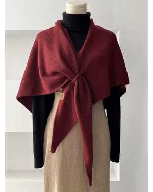 ШАРФ СОСТАВ: 80% ВИСКОЗА; 20% ШЕРСТЬ РАЗМЕР: 180*120*120 CM