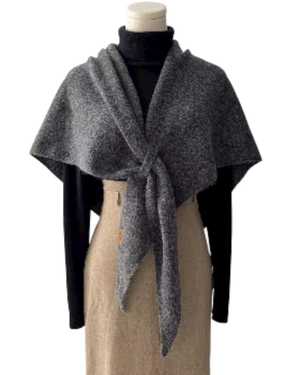 ШАРФ СОСТАВ: 80% ВИСКОЗА; 20% ШЕРСТЬ РАЗМЕР: 180*120*120 CM