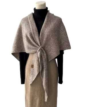 ШАРФ СОСТАВ: 80% ВИСКОЗА; 20% ШЕРСТЬ РАЗМЕР: 180*120*120 CM