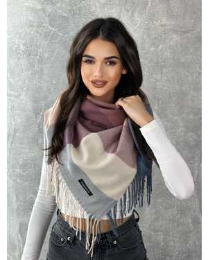 ПЛАТОК СОСТАВ: 100% КАШЕМИР РАЗМЕР: 110*110CM