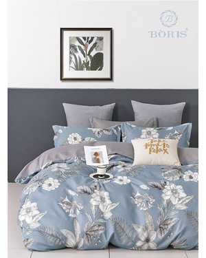 Комплект постельного белья BORIS FM Ткань: Сатин; Состав ткани: Хлопок Плотность ткани: 150 г/м(возможно замена на похожее)