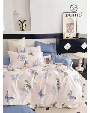 Комплект постельного белья BORIS FM Ткань: Сатин; Состав ткани: Хлопок Плотность ткани: 150 г/м(возможно замена на похожее)