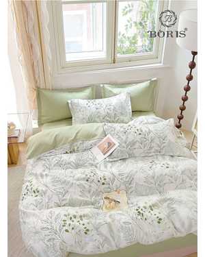 Комплект постельного белья BORIS FM Ткань: Сатин; Состав ткани: Хлопок Плотность ткани: 150 г/м(возможно замена на похожее)