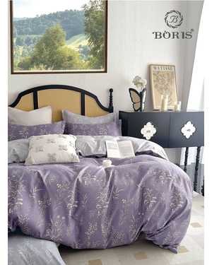 Комплект постельного белья BORIS FM Ткань: Сатин; Состав ткани: Хлопок Плотность ткани: 150 г/м(возможно замена на похожее)