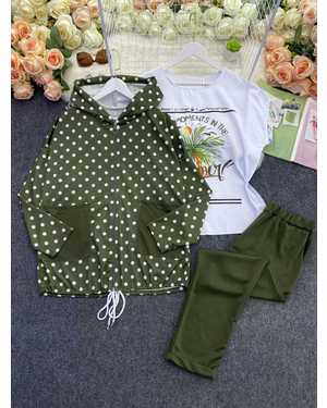 ЖЕНСКИЙ КОСТЮМ ТРОЙКА ТКАНЬ ТРИКОТАЖ, ФУТБОЛКИ ЛАЙТ