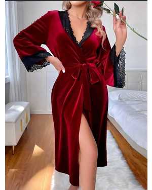 ХАЛАТ ТКАНЬ ЛОМАНИЙ ВЕЛЮР