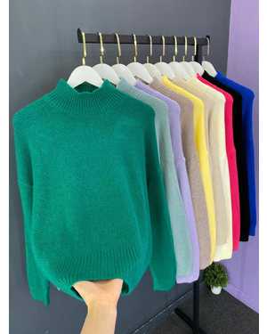 СВИТЕР ТКАНЬ КАШЕМИР ВЯЗАНЫЙ