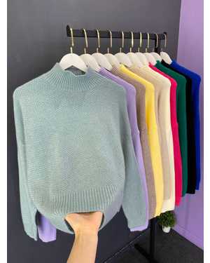 СВИТЕР ТКАНЬ КАШЕМИР ВЯЗАНЫЙ