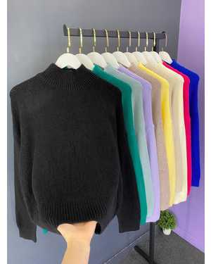 СВИТЕР ТКАНЬ КАШЕМИР ВЯЗАНЫЙ