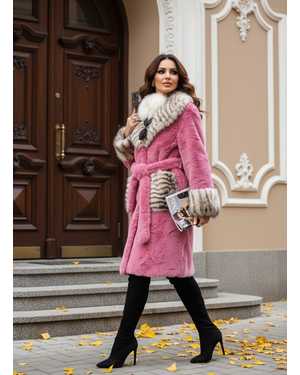 ШУБА ТКАНЬ ЭКО НОРКА