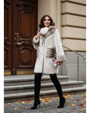 ШУБА ТКАНЬ ЭКО НОРКА