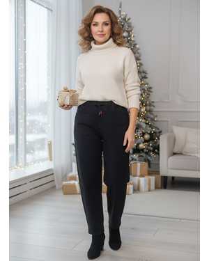 ШТАНЫ ТКАНЬ ДЖИНСЫ С НАЧЁСОМ