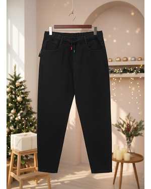 ШТАНЫ ТКАНЬ ДЖИНСЫ С НАЧЁСОМ