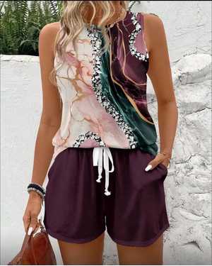 ЖЕНСКИЙ КОСТЮМ ДВОЙКА ТКАНЬ ТКАНЬ СИНГАПУР