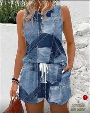 ЖЕНСКИЙ КОСТЮМ ДВОЙКА ТКАНЬ ТКАНЬ СИНГАПУР