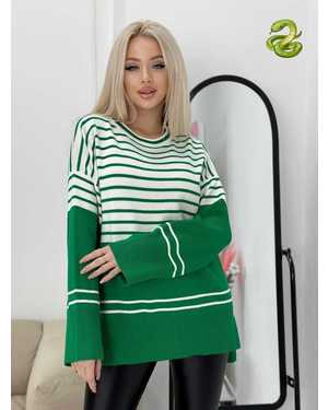 СВИТЕР ТКАНЬ ВЯЗАННЫЙ КАШЕМИР + ЛАПША