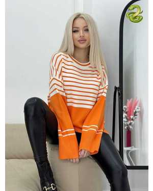 СВИТЕР ТКАНЬ ВЯЗАННЫЙ КАШЕМИР + ЛАПША