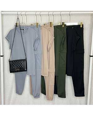 ЖЕНСКИЙ КОСТЮМ ДВОЙКА ТКАНЬ ТРИКОТАЖ