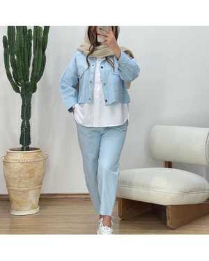 ЖЕНСКИЙ КОСТЮМ ТРОЙКА ТКАНЬ ХЕБЕ ФУТБОЛКА ЛАЙТ