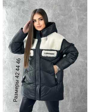 УТЕПЛЁННЫЙ КУРТКА ТКАНЬ ХОЛОФАЙБЕР