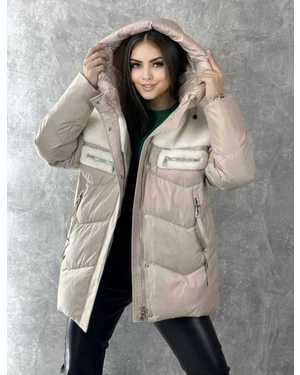 УТЕПЛЁННЫЙ КУРТКА ТКАНЬ ХОЛОФАЙБЕР