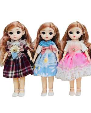 КУКЛА В ОДЕЖДЕ 25 СМ