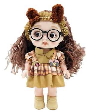 КУКЛА В ОДЕЖДЕ С МУЗЫКАЛЬНАЯ 30 СМ