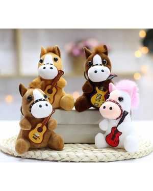 БРЕЛОК ЛОШАДЬ 8 СМ МАТЕРИАЛ: ПЛЮШЕВЫЙ