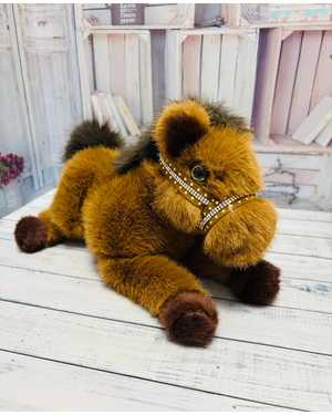 ЛОШАДЬ 55 СМ МАТЕРИАЛ: ПЛЮШЕВЫЙ