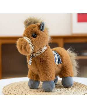 ЛОШАДКА 20-20 СМ МАТЕРИАЛ: ПЛЮШЕВЫЙ