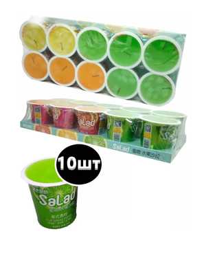 желе пудинг в стаканчиках с ложечкой В упаковке 10 стаканчиков по 118гр