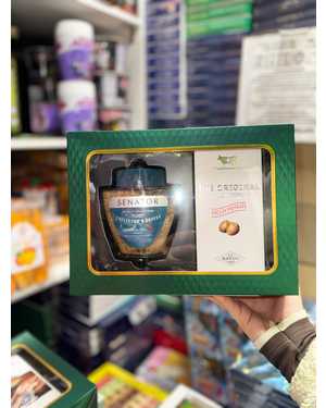 Подарочный набор кофе 85-90гр + шоколад 100гр