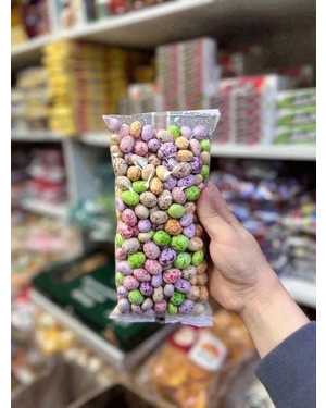 Драже арахис в молочной глазури в цветную крапинку 500гр