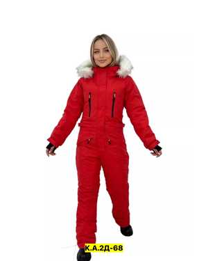 КОМБИНЕЗОН В РАЗМЕР ТКАНЬ МЕМБРАН, ХОЛОФАЙБЕР, ИСКУССТВЕННЫЙ МЕХ