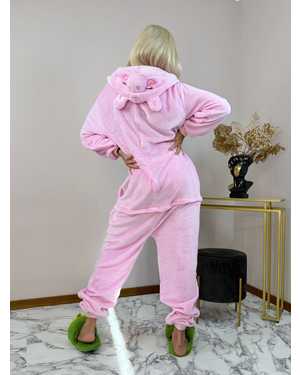 Кигуруми свинка материал велсофт Размер S(140-150см), М(150-160см),L(160-170см),XL(175-185 см)