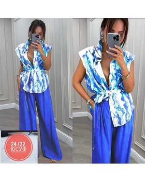 ЖЕНСКИЙ КОСТЮМ ДВОЙКА ТКАНЬ ЛАЙТ