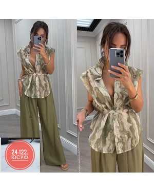 ЖЕНСКИЙ КОСТЮМ ДВОЙКА ТКАНЬ ЛАЙТ