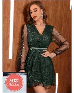 ПЛАТЬЕ ТКАНЬ КРЕПУН + ГИПЮР