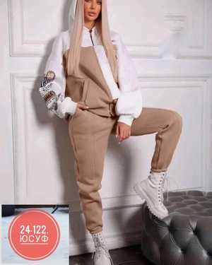 ЖЕНСКИЙ КОСТЮМ ДВОЙКА ТКАНЬ ФЛИС