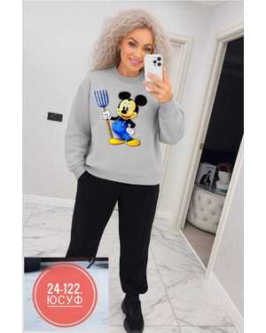 ЖЕНСКИЙ КОСТЮМ ТКАНЬ ФЛИС